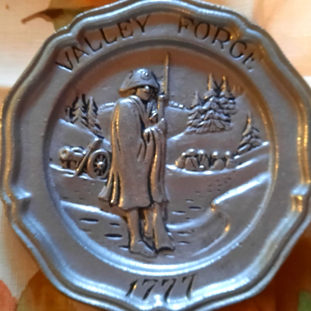 Valley forge 1777 plate Taiwan